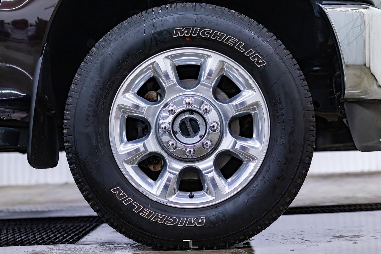 2013 Ford F-350 4x4 Crew Cab Lariat FX4 Diesel Leather Roof Nav Red Deer AB
