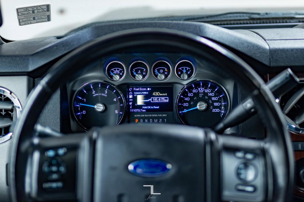 2013 Ford F-350 4x4 Crew Cab Lariat FX4 Dually Diesel Leather Roof Nav Red Deer AB