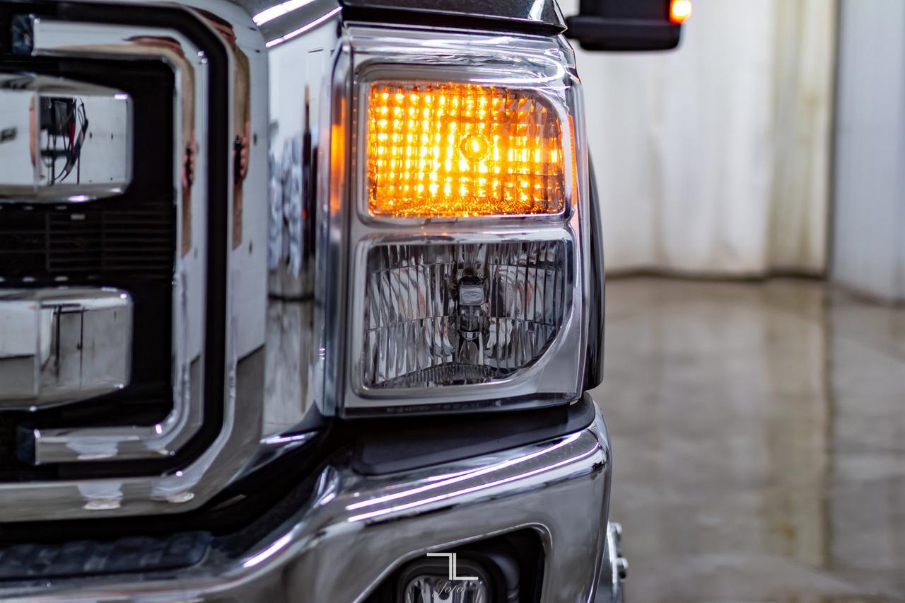 2013 Ford F-350 4x4 Crew Cab Lariat FX4 Dually Diesel Leather Roof Nav Red Deer AB
