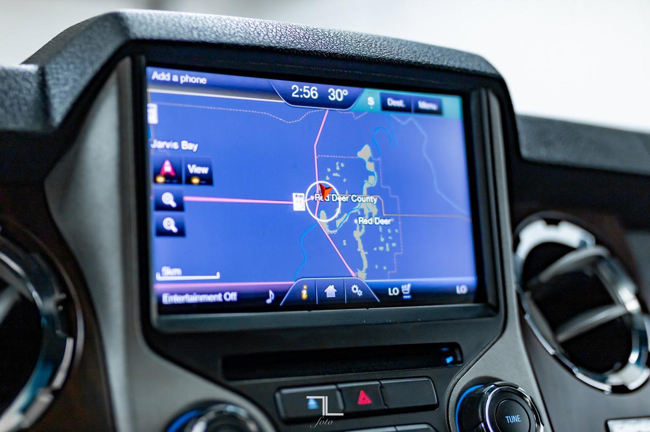 2013 Ford F-350 4x4 Crew Cab Lariat FX4 Dually Diesel Leather Roof Nav Red Deer AB