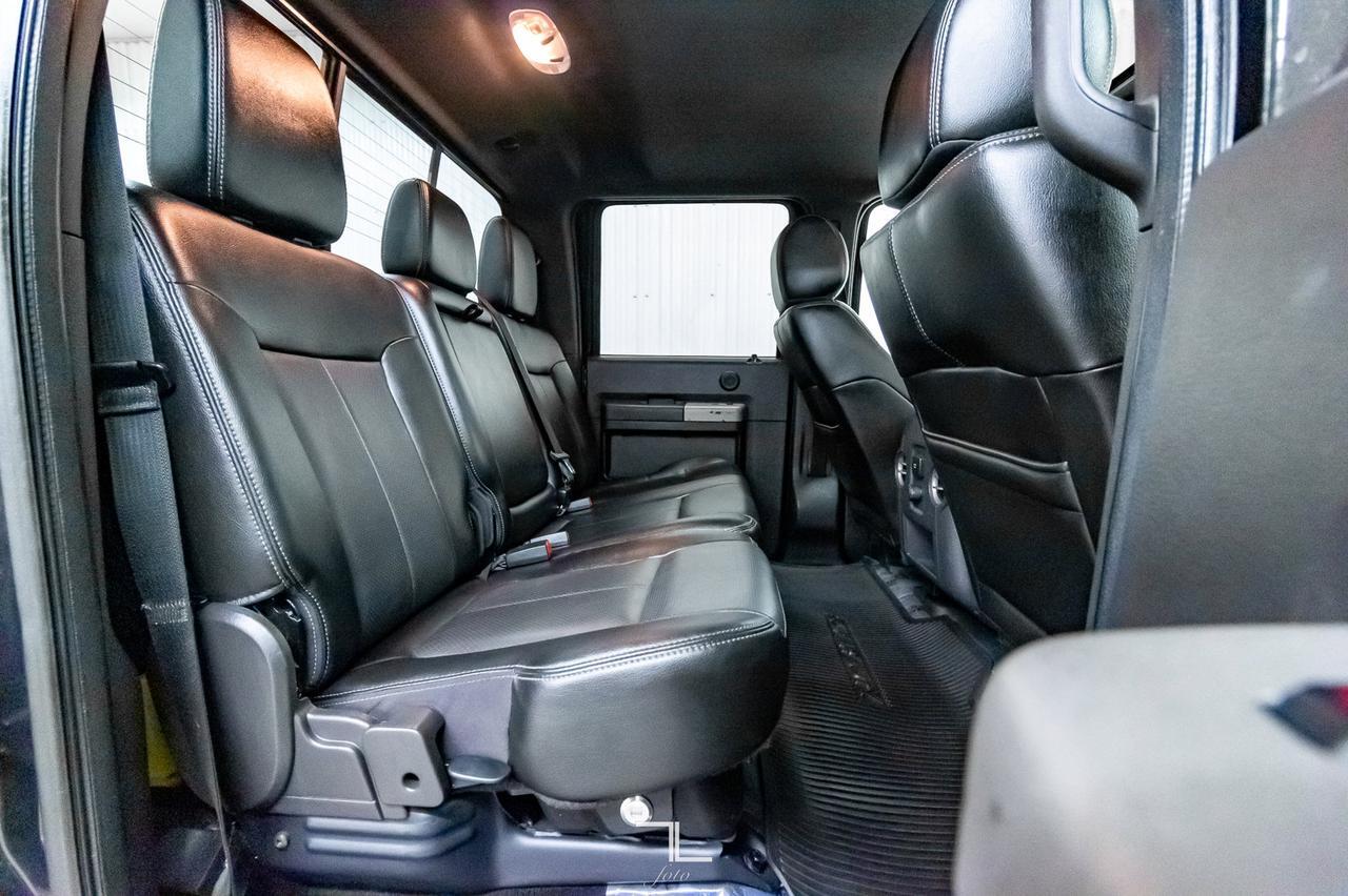 2013 Ford F-350 4x4 Crew Cab Lariat FX4 Dually Diesel Leather Roof Nav Red Deer AB