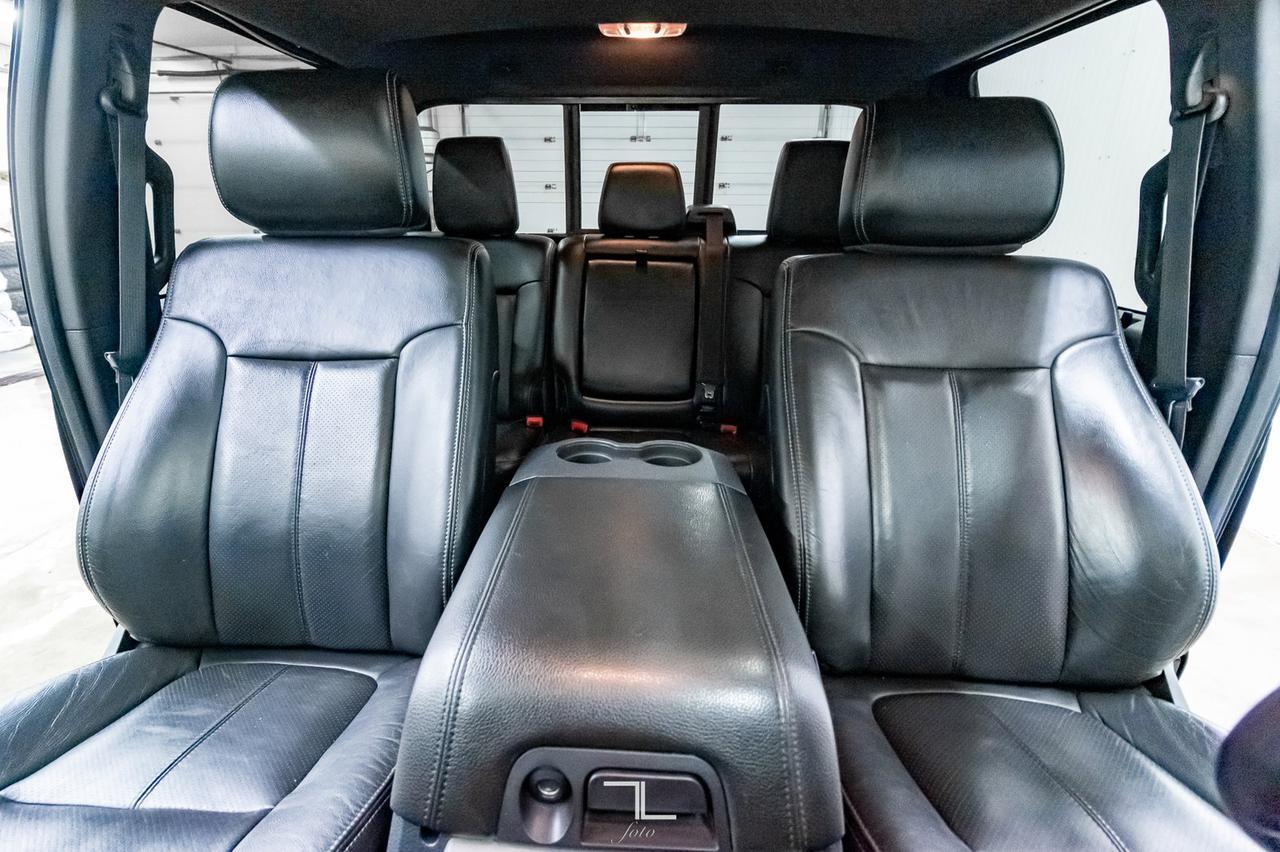 2013 Ford F-350 4x4 Crew Cab Lariat FX4 Dually Diesel Leather Roof Nav Red Deer AB