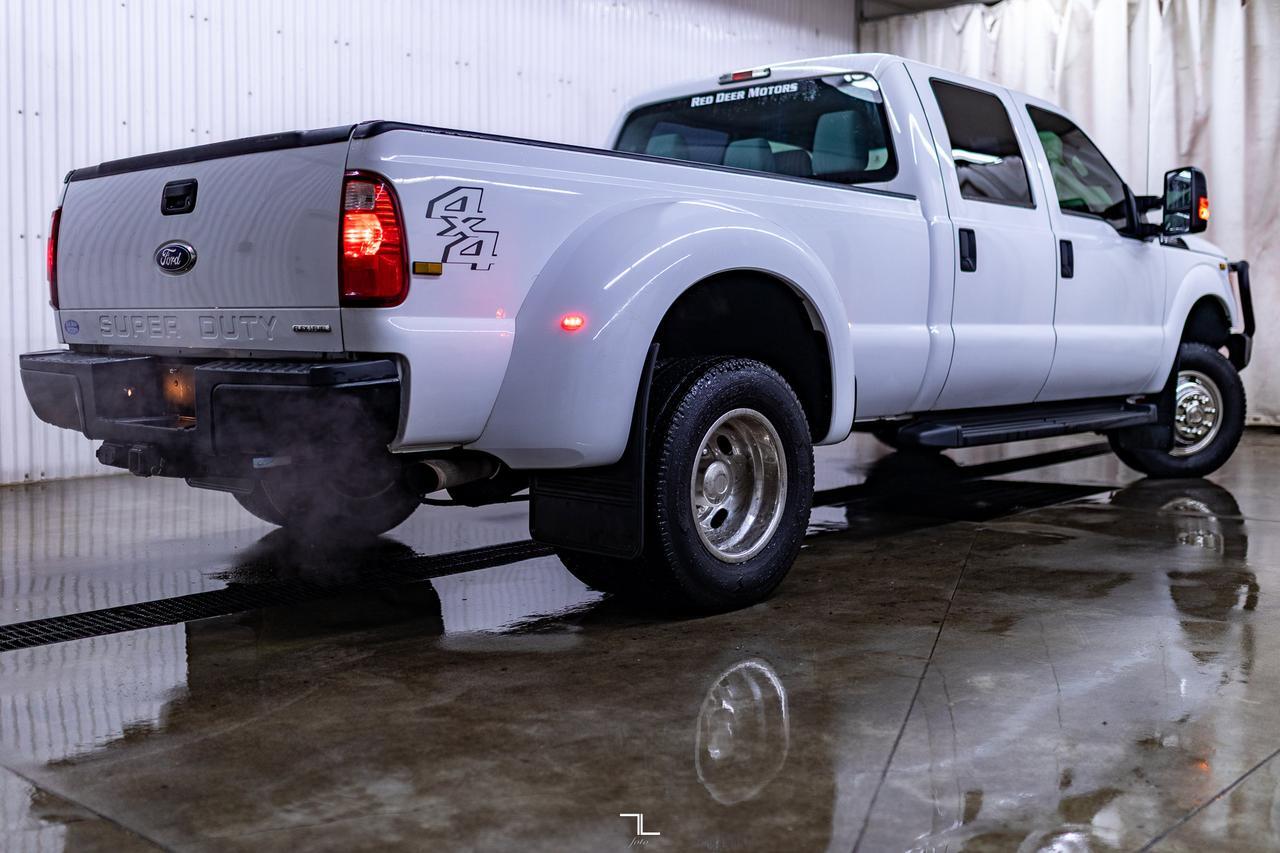 2013 Ford F-350 4x4 Crew Cab XL Dually Red Deer AB