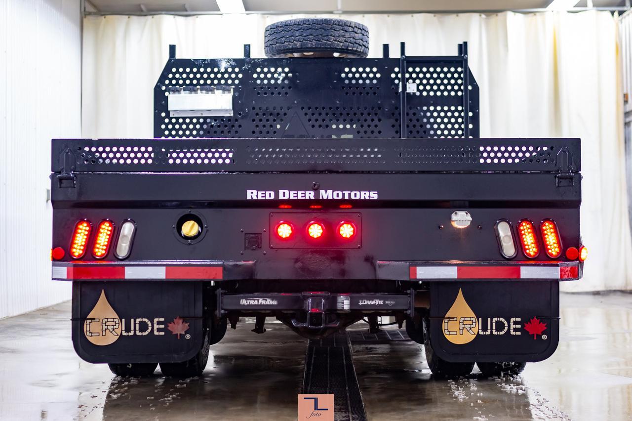 2013 Ford F-350 4x4 Crew Cab XLT Deck Dually Red Deer AB