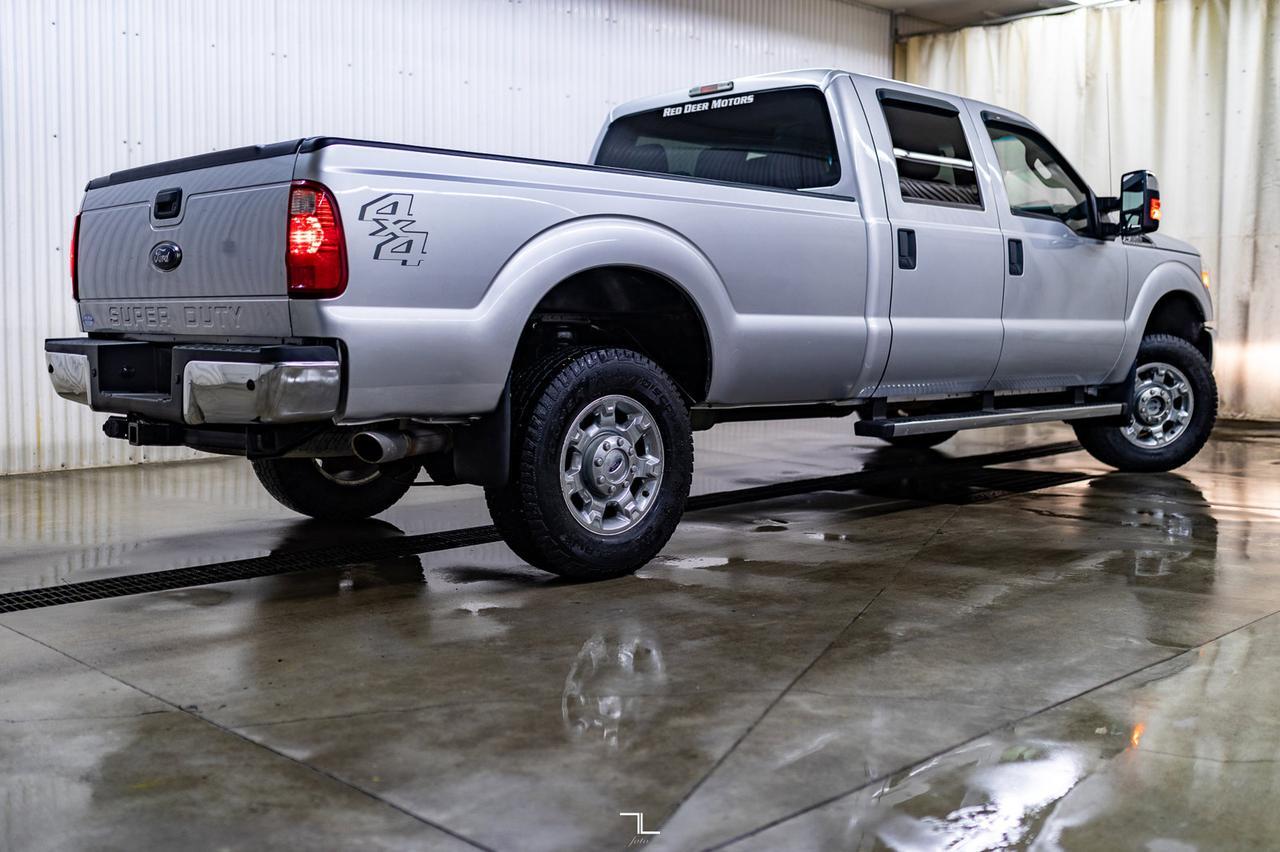 2013 Ford F-350 4x4 Crew Cab XLT Longbox Red Deer AB