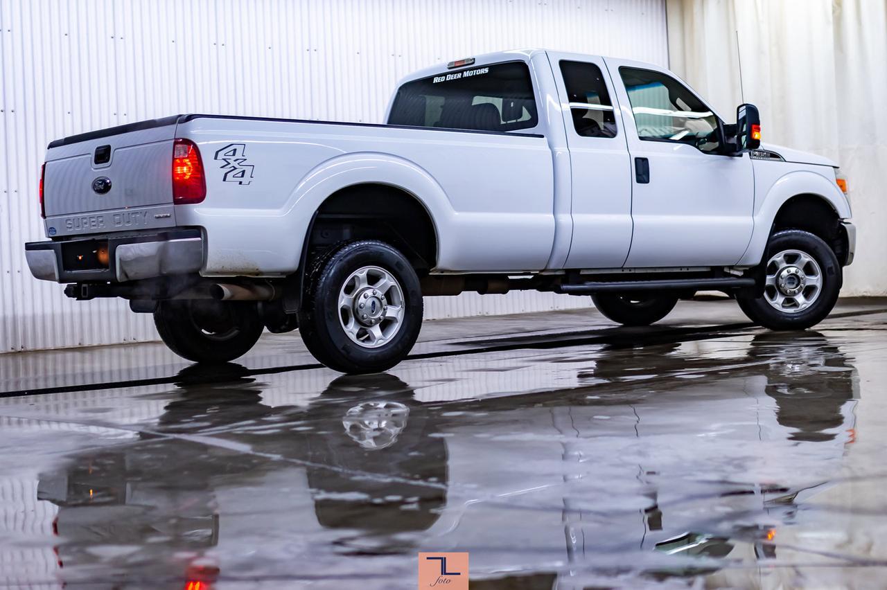 2013 Ford F-350 4x4 Super Cab XLT Longbox Red Deer AB