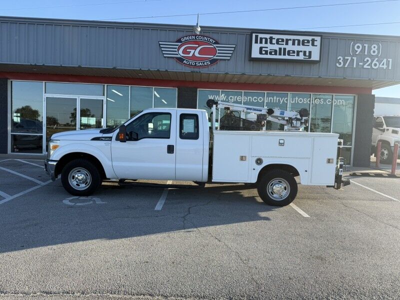 2013 Ford F-350 SRW Utility w/ Auto Crane XL Collinsville OK