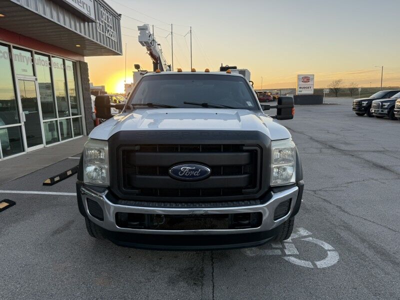 2013 Ford F-550 4x4 Diesel Utilty Stellar 7621 Crane XL Collinsville OK