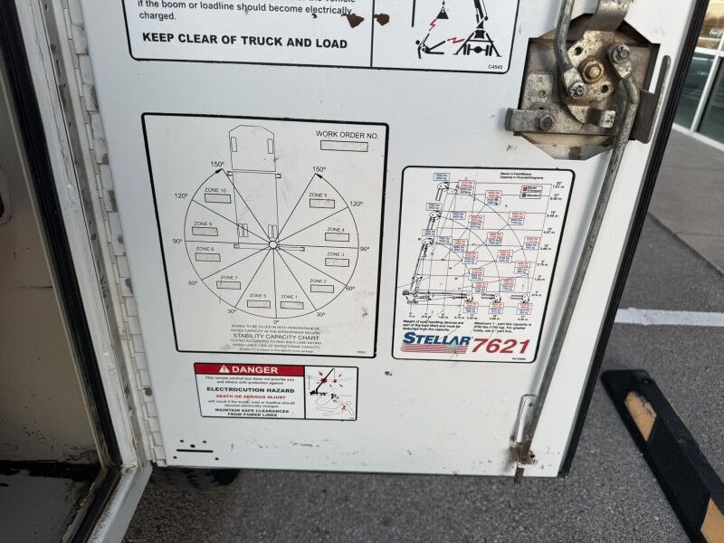 2013 Ford F-550 4x4 Diesel Utilty Stellar 7621 Crane XL Collinsville OK