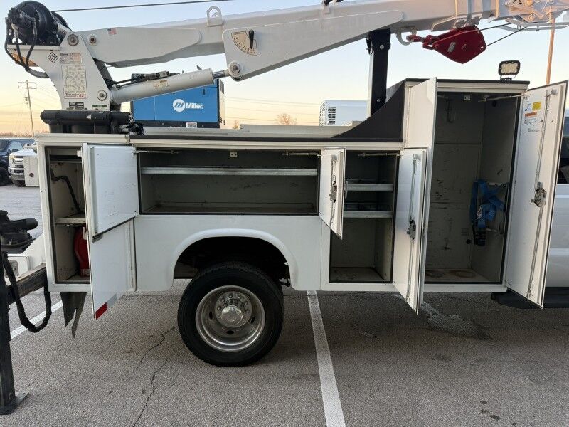 2013 Ford F-550 4x4 Diesel Utilty Stellar 7621 Crane XL Collinsville OK