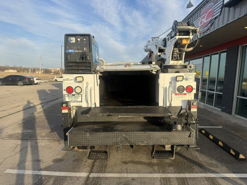 2013 Ford F-550 4x4 Diesel Utilty Stellar 7621 Crane XL Collinsville OK