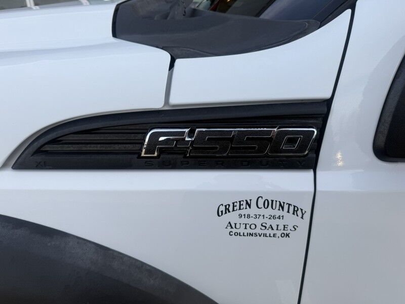 2013 Ford F-550 4x4 Diesel Utilty Stellar 7621 Crane XL Collinsville OK