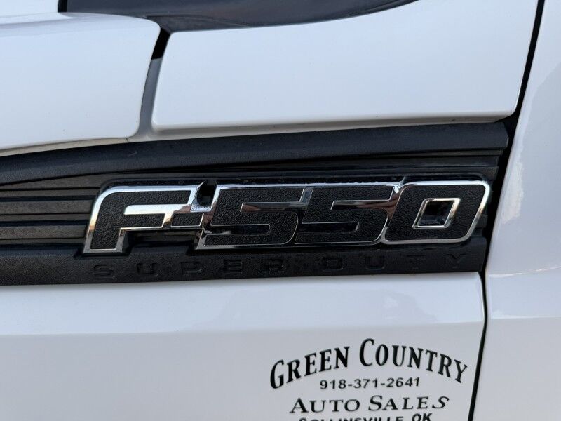 2013 Ford F-550 4x4 Diesel Utilty Stellar 7621 Crane XL Collinsville OK
