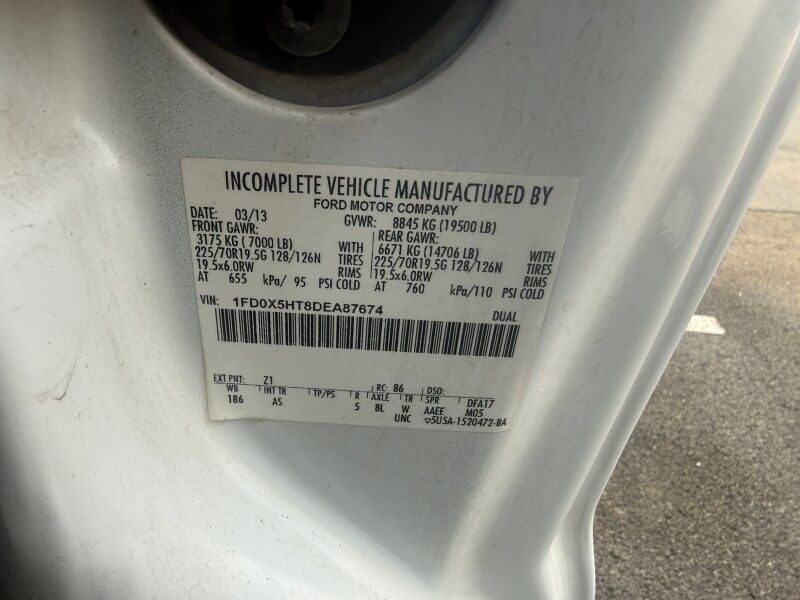 2013 Ford F-550 4x4 Diesel Utilty Stellar 7621 Crane XL Collinsville OK