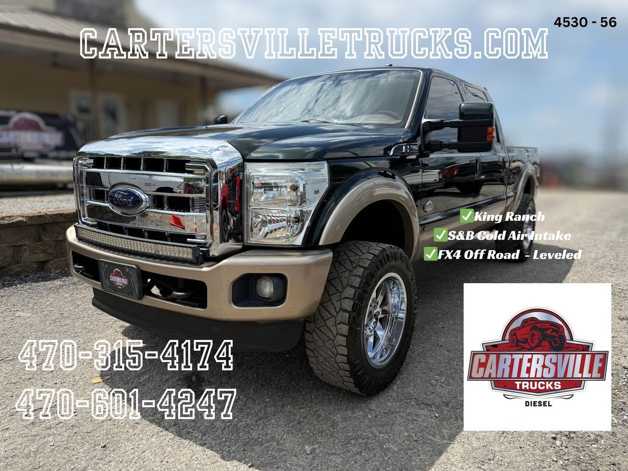 2013 Ford F250sd King Ranch FX4 - LOADED