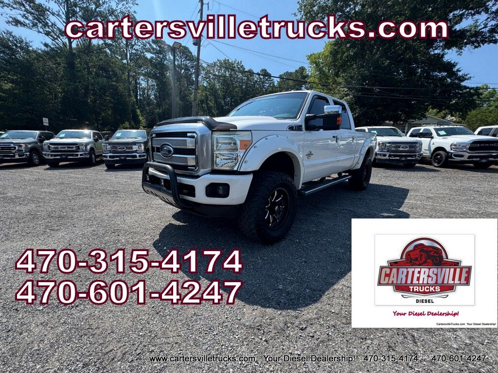2013 Ford F250sd SOLD SOLD SOLD*** Platinum FX4 - DELETED - DISASTER KIT Cartersville GA