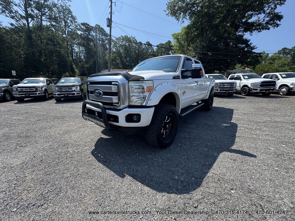 2013 Ford F250sd SOLD SOLD SOLD*** Platinum FX4 - DELETED - DISASTER KIT Cartersville GA