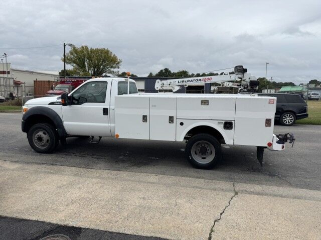 2013 Ford F450 11' Service Body w 4000lb Crane Truck XLT Henrico VA