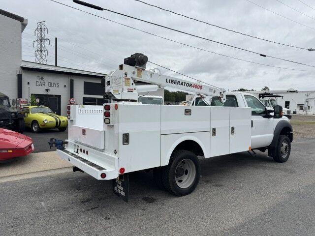 2013 Ford F450 11' Service Body w 4000lb Crane Truck XLT