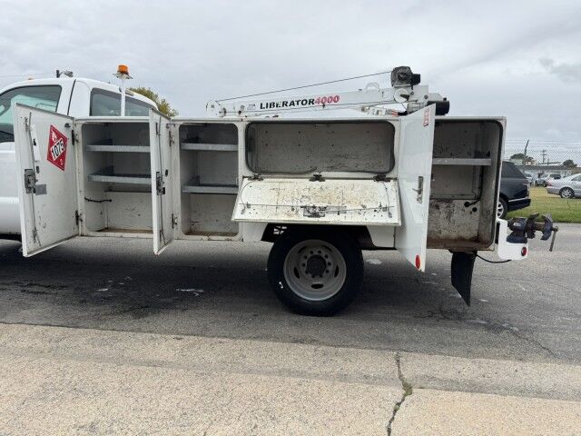2013 Ford F450 11' Service Body w 4000lb Crane Truck XLT Henrico VA