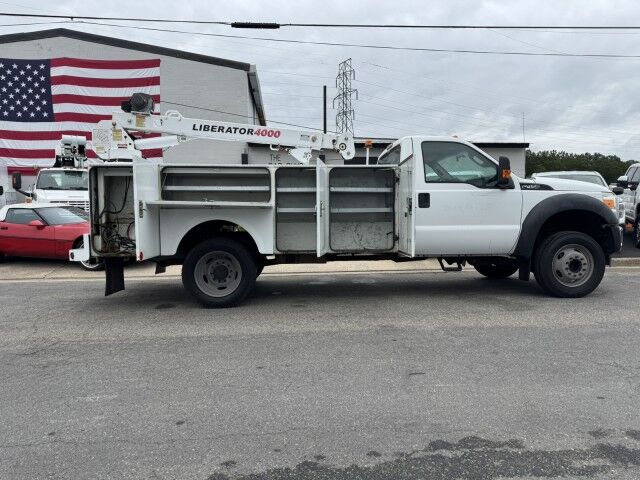 2013 Ford F450 11' Service Body w 4000lb Crane Truck XLT Henrico VA