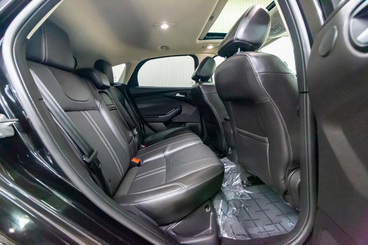 2013 Ford Focus Titanium Hatchback Leather Roof Nav Red Deer AB