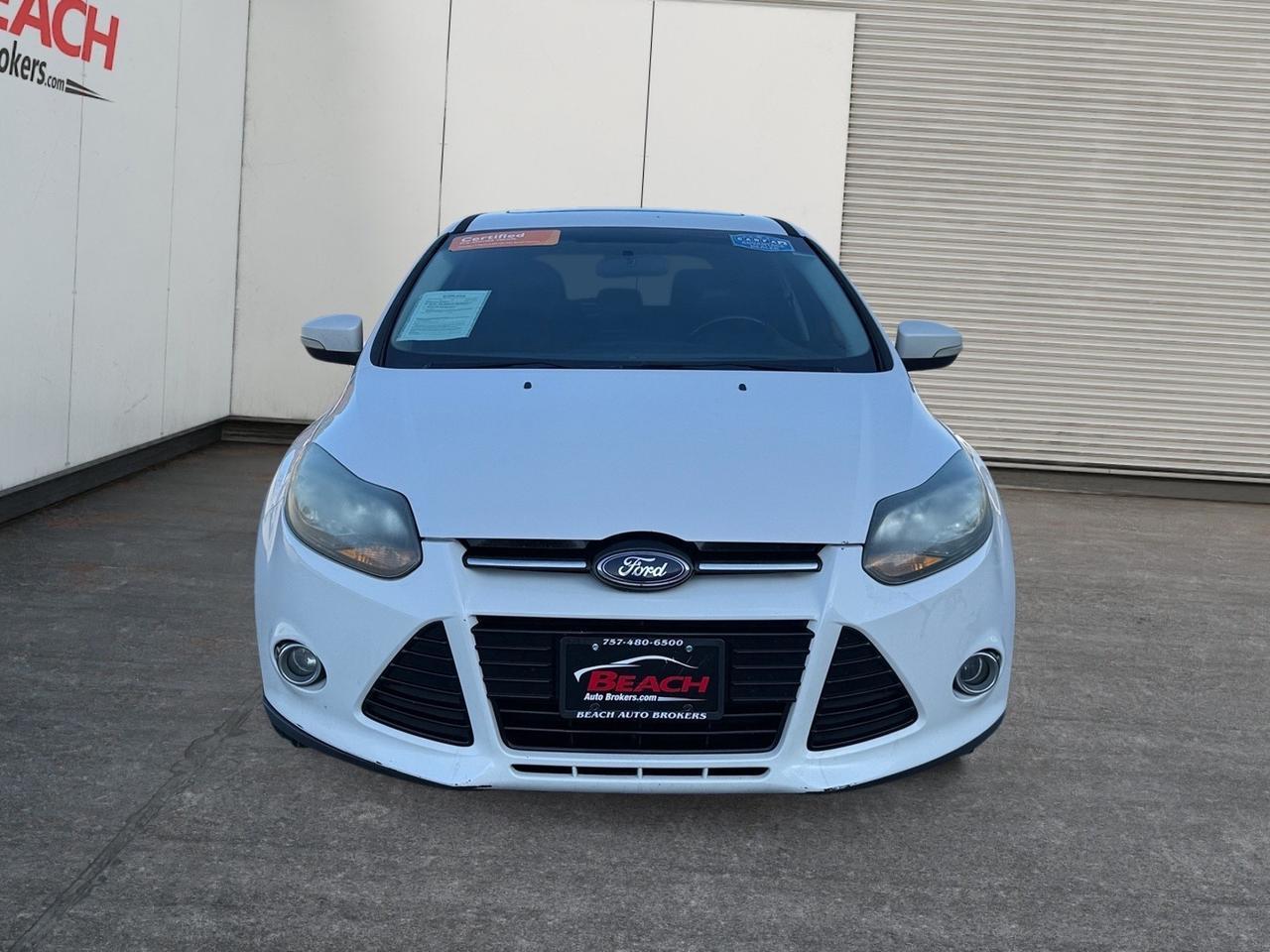 2013 Ford Focus Titanium, SUNROOF, SONY SPEAKERS, HEATED SEATS, POWER AND HEATED MIRRORS, REMOTE START, PUSH BUTTON START, BACKUP CAMERA, BLUETOOTH, COME AND TEST DRIVE THIS FORD FOCUS TODAY! Norfolk VA