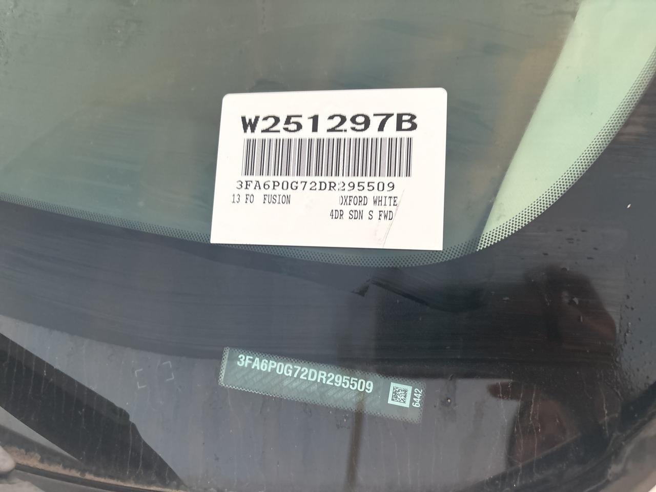 2013 Ford Fusion S Hagerstown MD