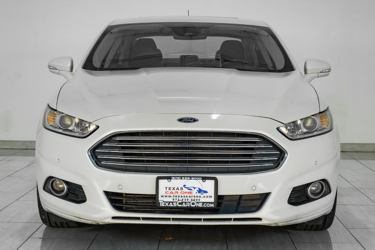 2013 Ford Fusion TITANIUM AWD BLIND SPOT ASSIST LANE KEEPING ASSIST SUNROOF LEATHER HEATED SEATS REAR CAMERA