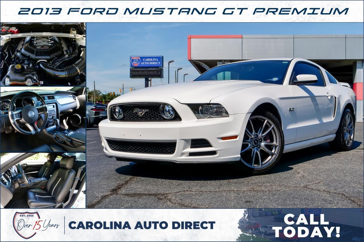 2013 Ford Mustang GT Premium / 5.0L V8 / Heated Leather Seats! Lincolnton NC