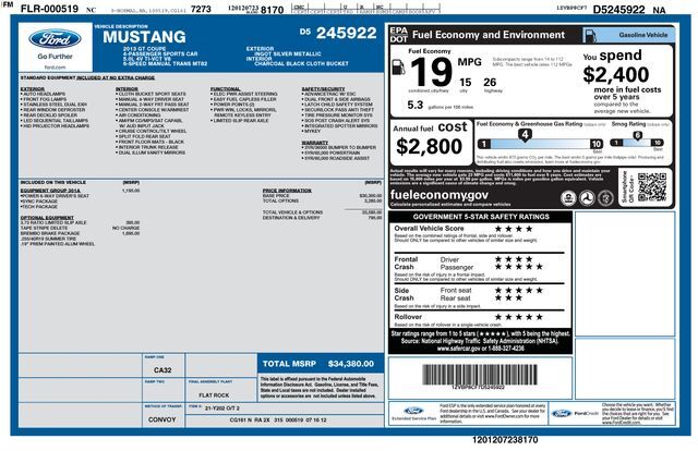 2013 Ford Mustang GT Raleigh NC
