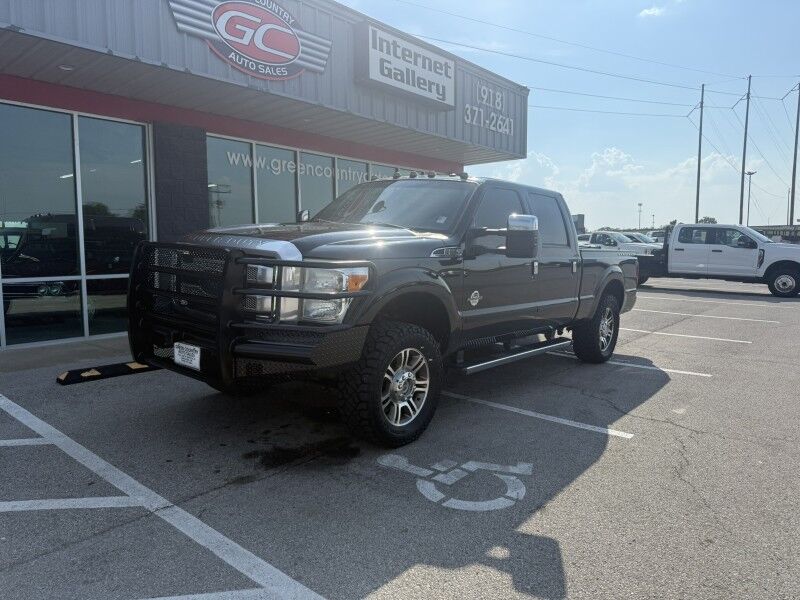 2013 Ford Super Crew F-250 4x4 Diesel Platinum Collinsville OK