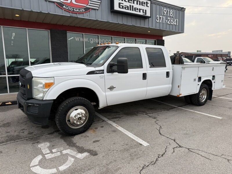 2013 Ford Super Crew F-350 DRW 4x4 Diesel Utility