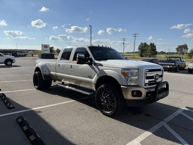 2013 Ford Super Crew F-350 DRW FX4 4x4 Diesel King Ranch Collinsville OK
