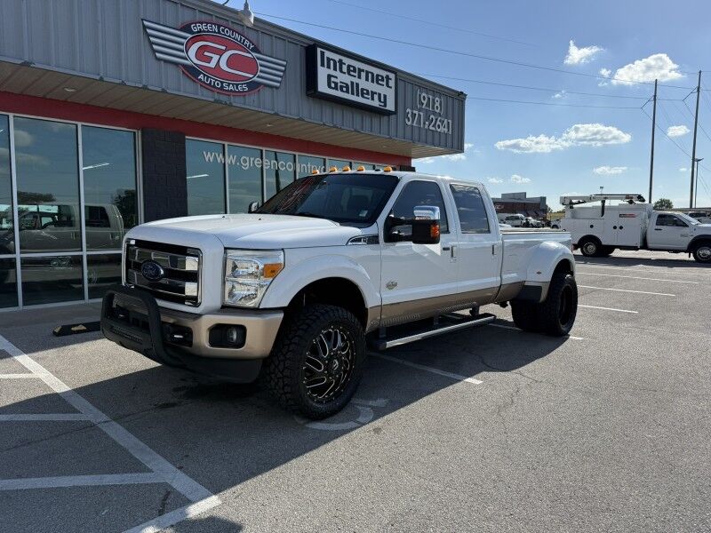 2013 Ford Super Crew F-350 DRW FX4 4x4 Diesel King Ranch Collinsville OK