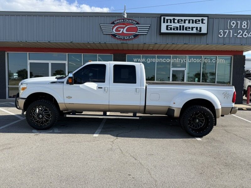2013 Ford Super Crew F-350 DRW FX4 4x4 Diesel King Ranch Collinsville OK