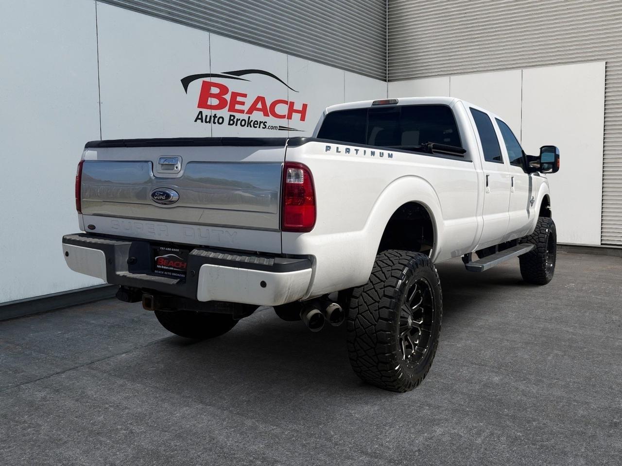 2013 Ford Super Duty F-350 SRW LARIAT, HEATED/VENTILATED SEATS, UNIVERSAL GARAGE DOOR OPENER, BED LINER, TONNEAU COVER, RUNNING BOARDS, SLIDING REAR WINDOW, BACKUP CAMERA, POWER/HEATED MIRRORS, SUNROOF, COME AND TEST DRIVE THIS FORD F-350! Norfolk VA