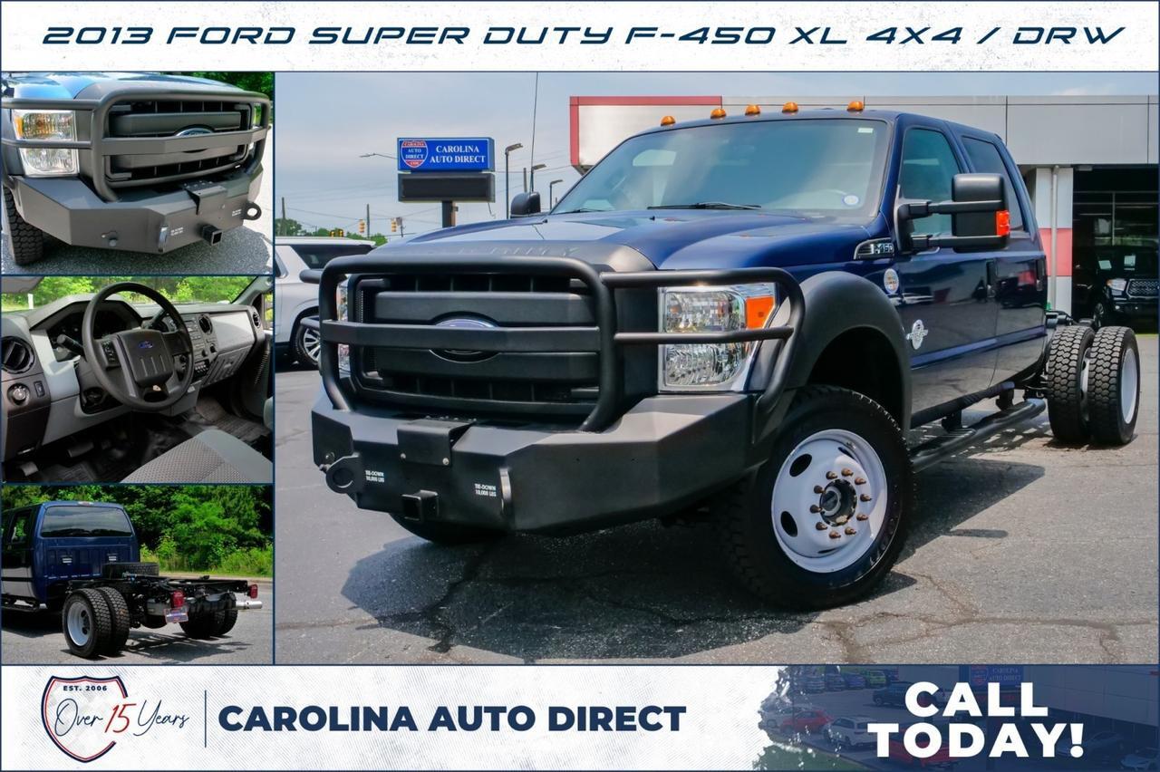 2013 Ford Super Duty F-450 XL 4X4 / DRW / 6.7L V8 Power Stroke Diesel! Lincolnton NC