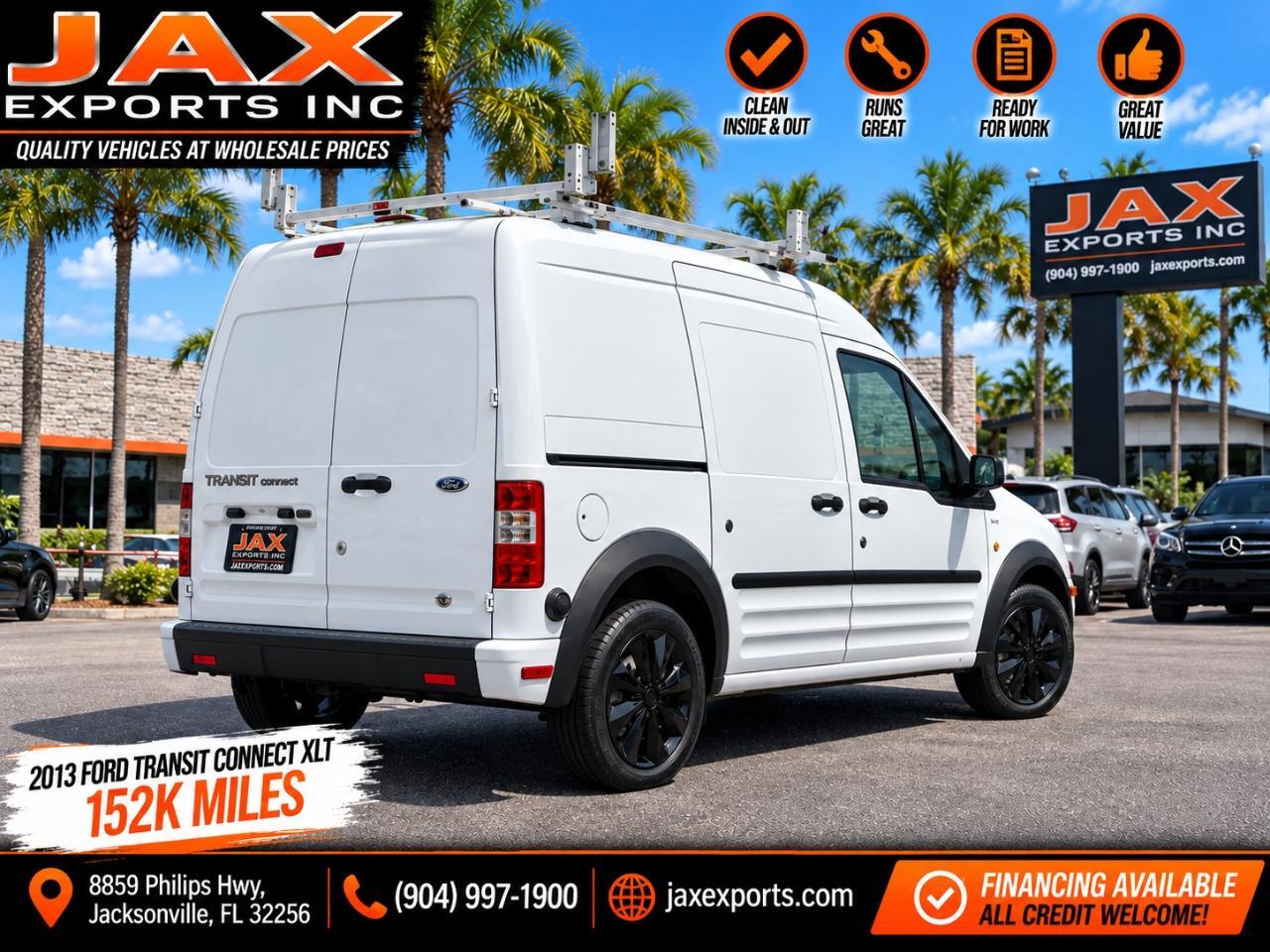 2013 Ford Transit Connect Cargo Van XLT SWB Jacksonville FL