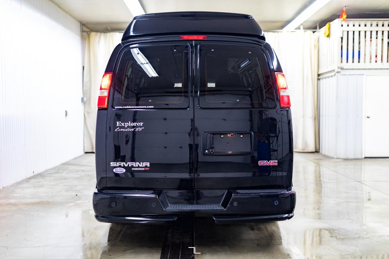 2013 GMC Savana 1500 AWD Explorer Conversion Limited SE Leather Nav TV Red Deer AB
