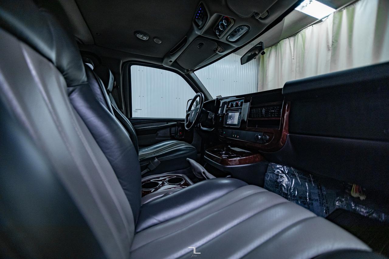 2013 GMC Savana 1500 AWD Explorer Conversion Limited SE Leather Nav TV Red Deer AB