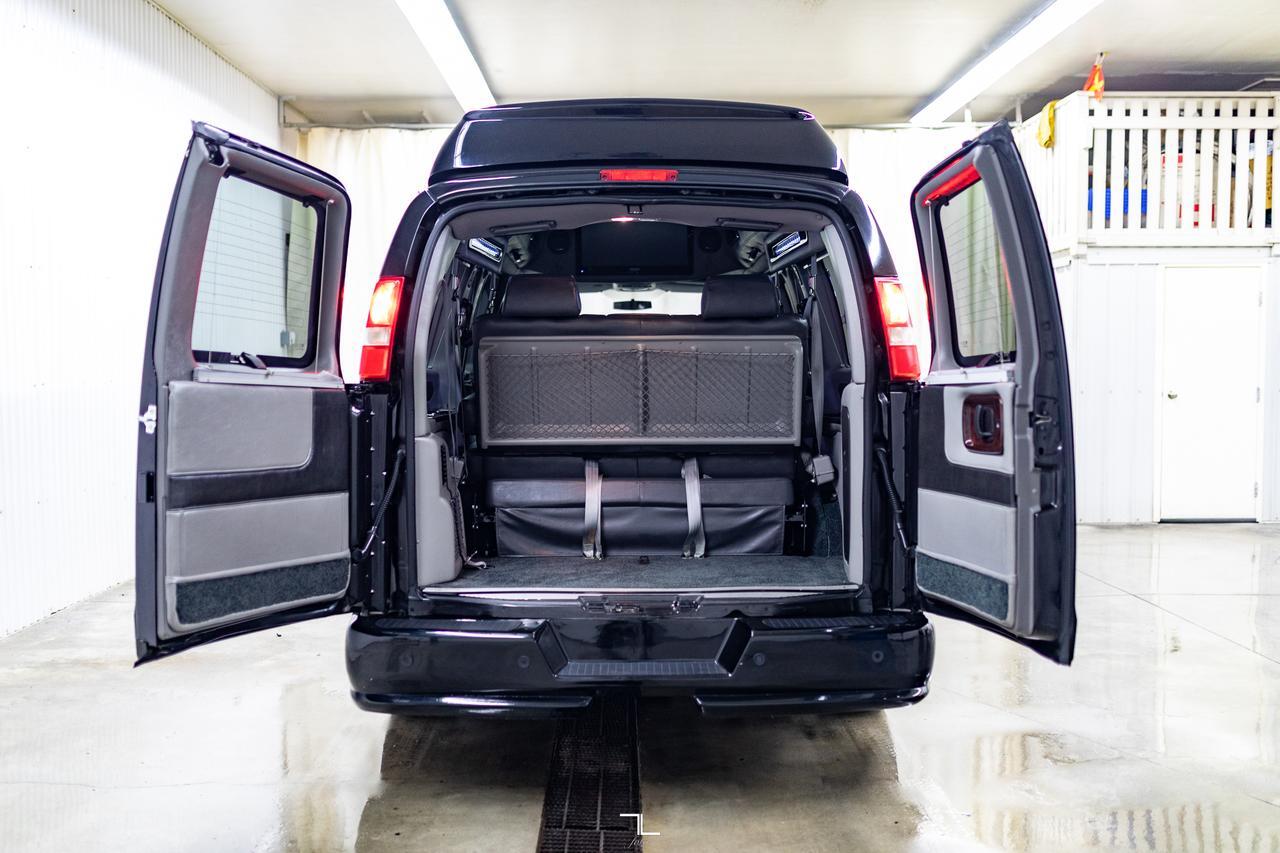 2013 GMC Savana 1500 AWD Explorer Conversion Limited SE Leather Nav TV Red Deer AB