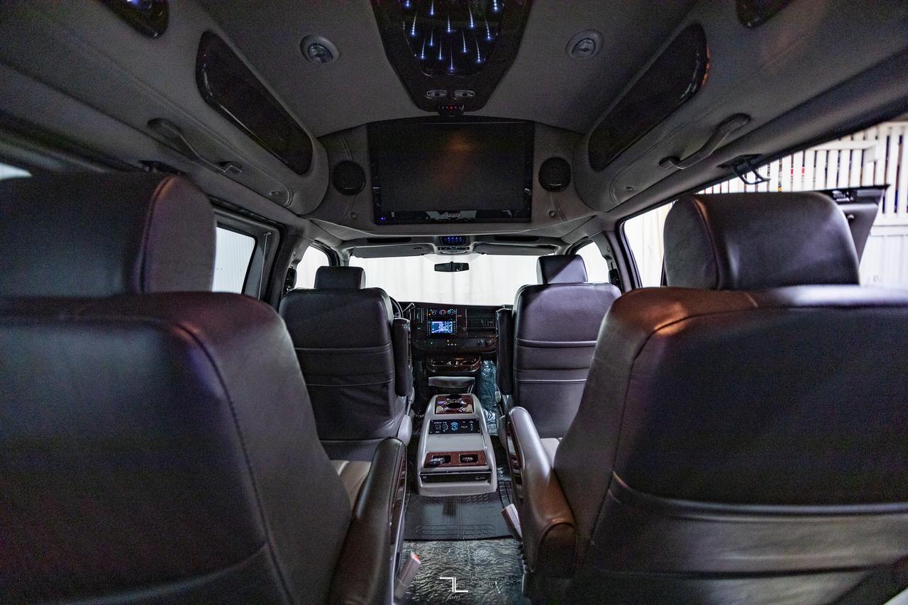 2013 GMC Savana 1500 AWD Explorer Conversion Limited SE Leather Nav TV Red Deer AB