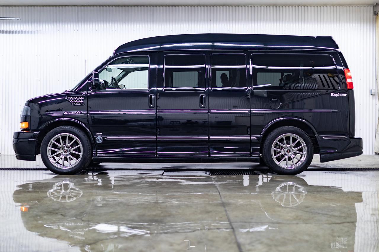 2013 GMC Savana 1500 AWD Explorer Conversion Limited SE Leather Nav TV Red Deer AB