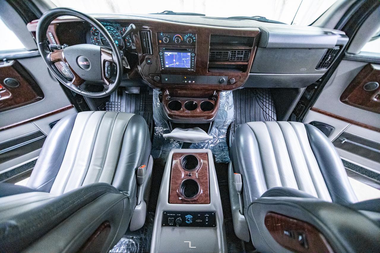 2013 GMC Savana 1500 AWD Explorer Conversion Limited SE Leather Nav TV Red Deer AB