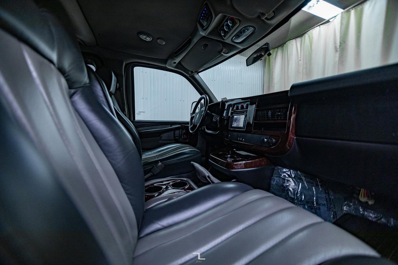 2013 GMC Savana 1500 AWD Explorer Conversion Limited SE Leather Nav TV Red Deer AB