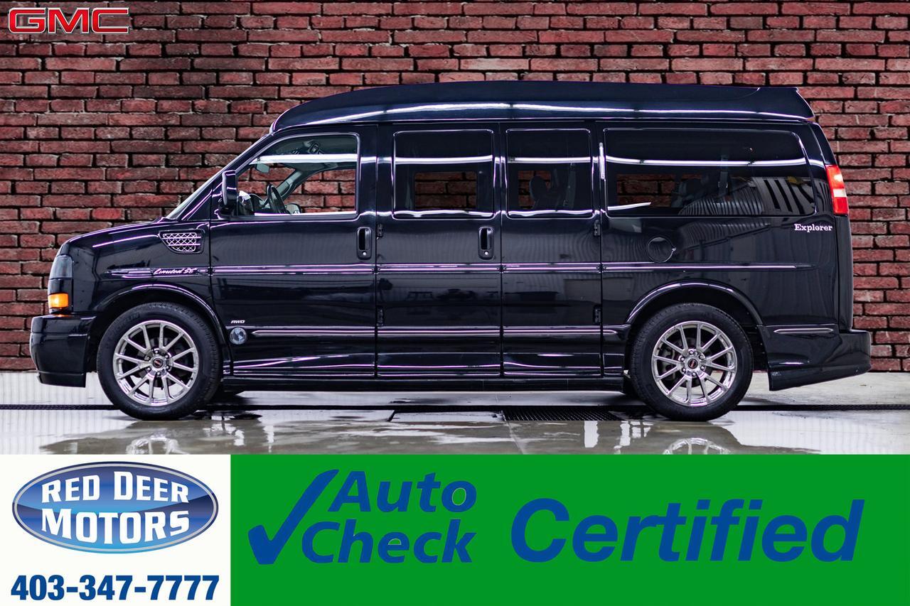 2013 GMC Savana 1500 AWD Explorer Conversion Limited SE Leather Nav TV Red Deer AB