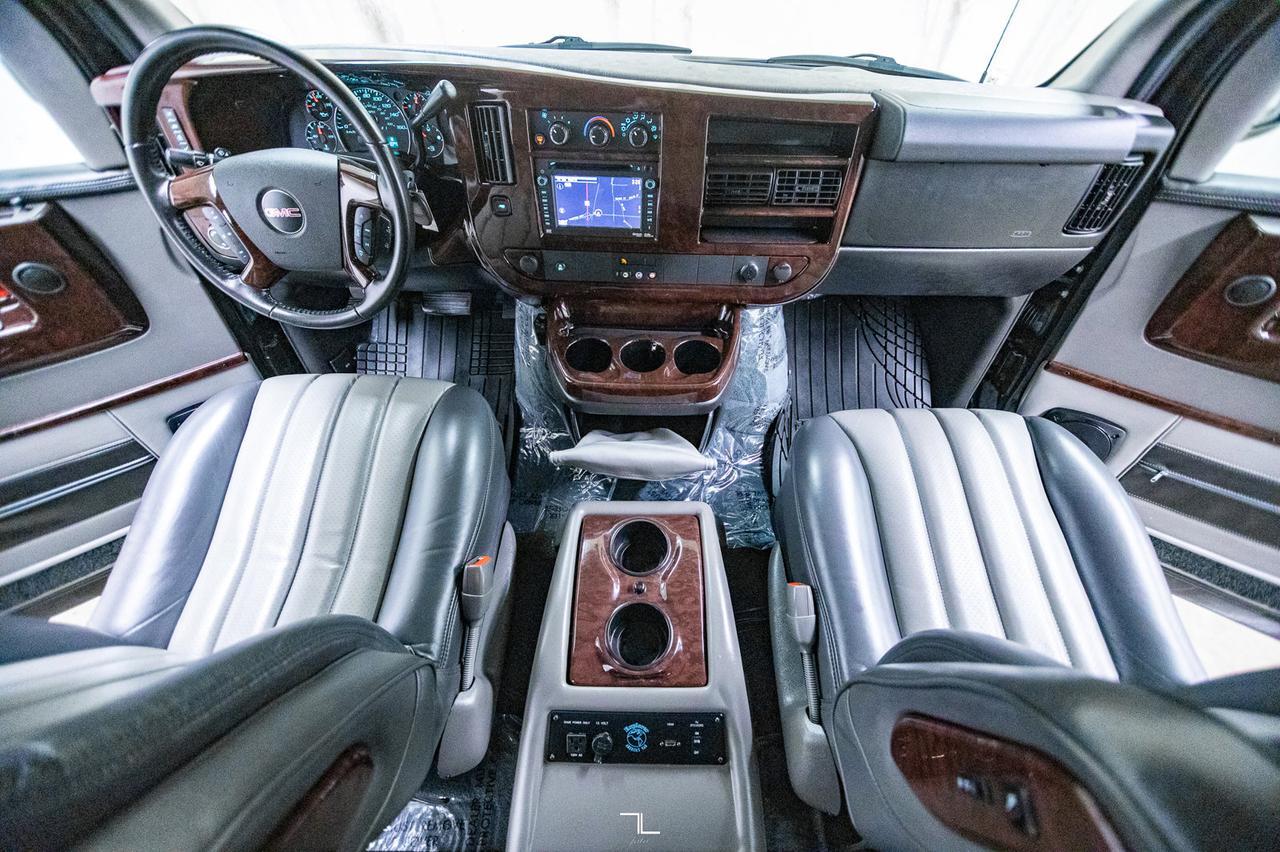 2013 GMC Savana 1500 AWD Explorer Conversion Limited SE Leather Nav TV Red Deer AB