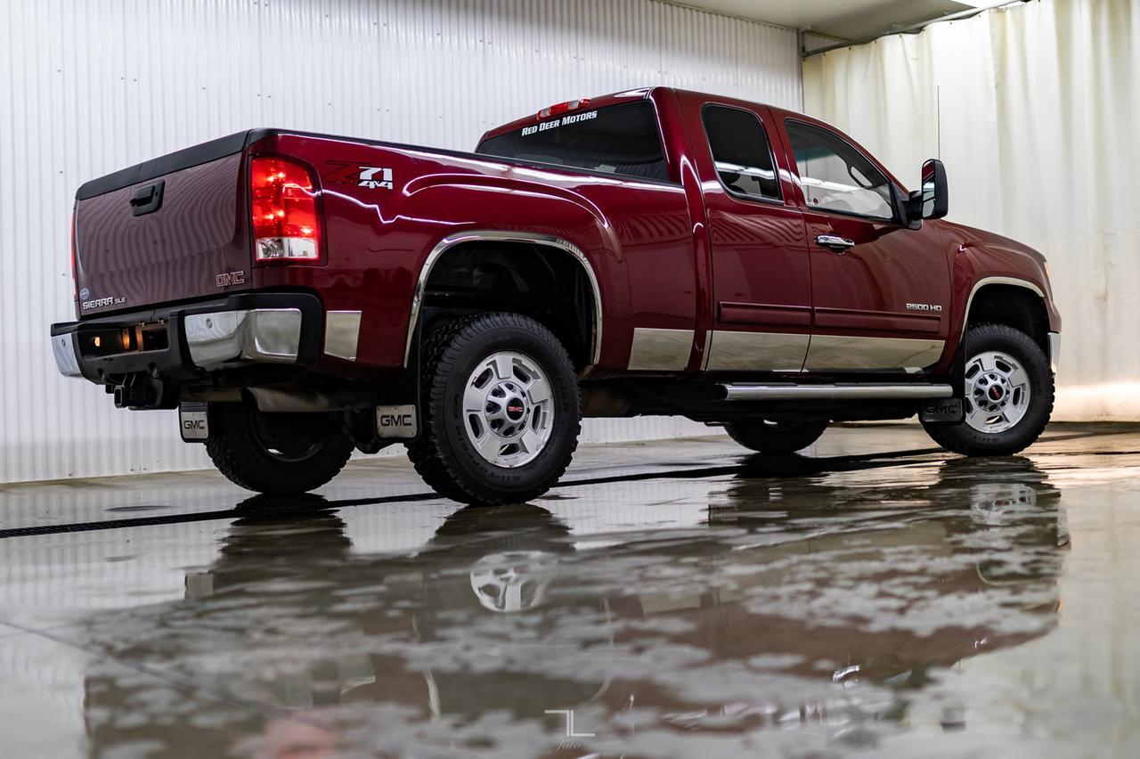 2013 GMC Sierra 2500HD 4x4 Ext Cab SLE BCam Red Deer AB