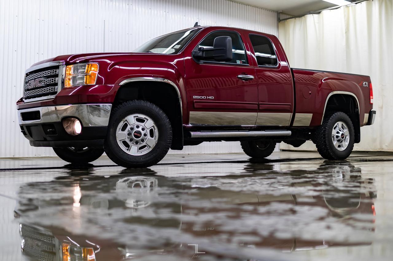 2013 GMC Sierra 2500HD 4x4 Ext Cab SLE BCam Red Deer AB